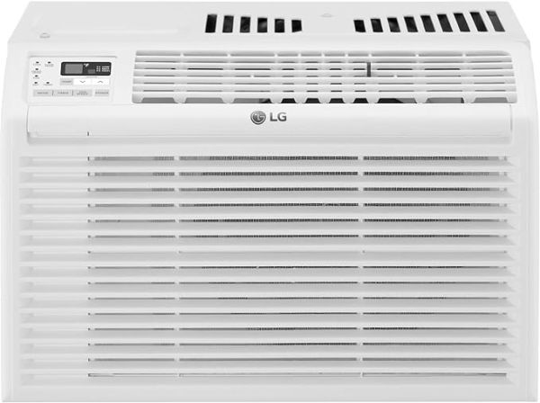 LG 6,000 BTU Window Air Conditioner, 115V, Cools 250 Sq.Ft. for Bedroom