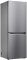 LG LRBNC1104S 24" Bottom Freezer Refrigerator with 10.8 Cu. Ft. Capacity