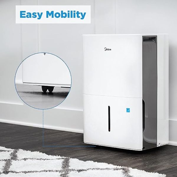 Midea 3,000 Sq. Ft. Energy Star Certified Dehumidifier With Reusable Air Filter 35